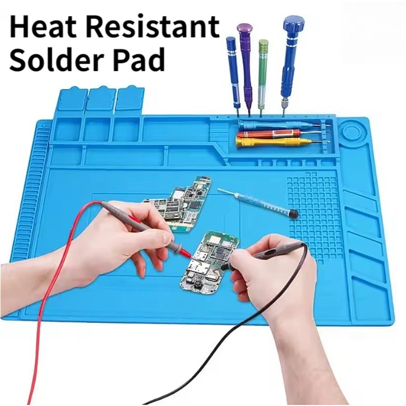 Electronics Repair Mat - 45*30CM Heat Insulation Working Mat Soldering