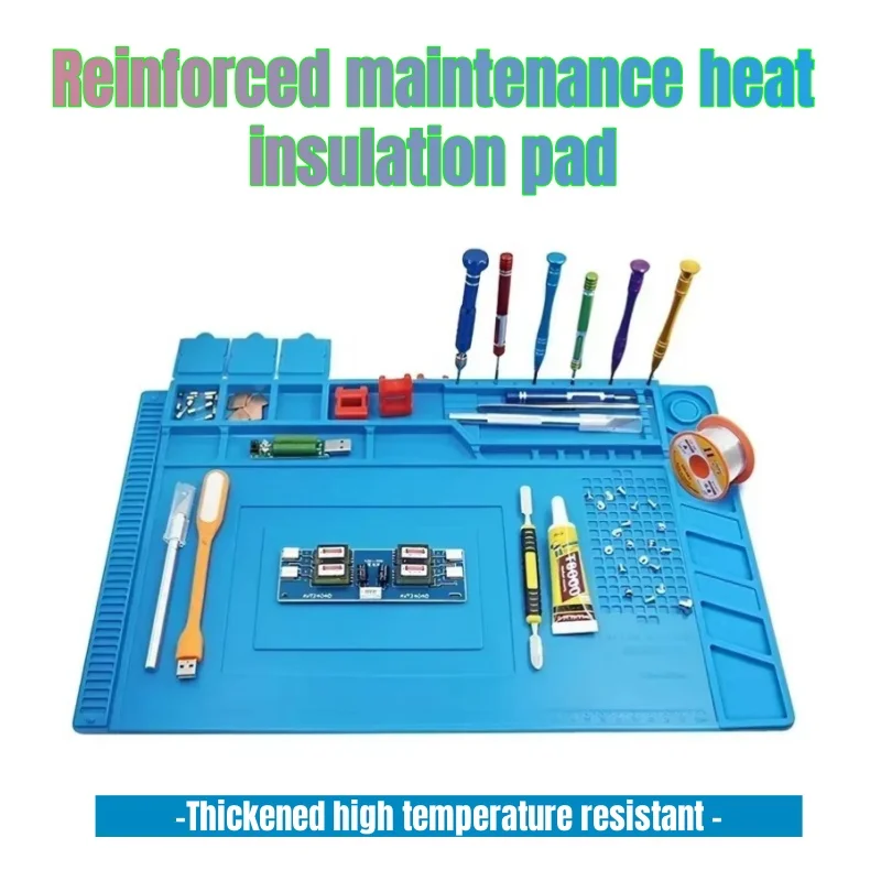 Electronics Repair Mat - Magnetic Mat Silicone Work Mat Soldering