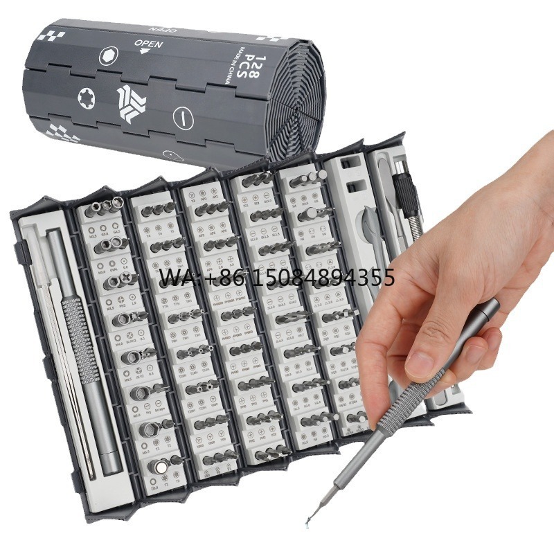 Electronics Repair Youtube - 128-in-1 Multi-Functional Screwdriver Set Aluminum Alloy