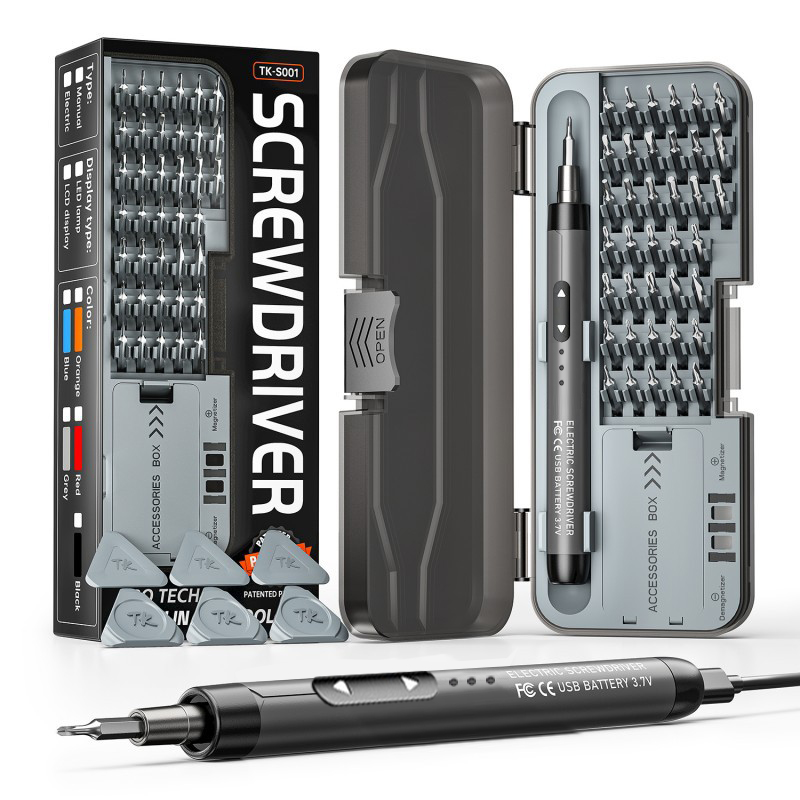 Electronics Repair Manual - Electric Screwdriver Set Precision Power Tool