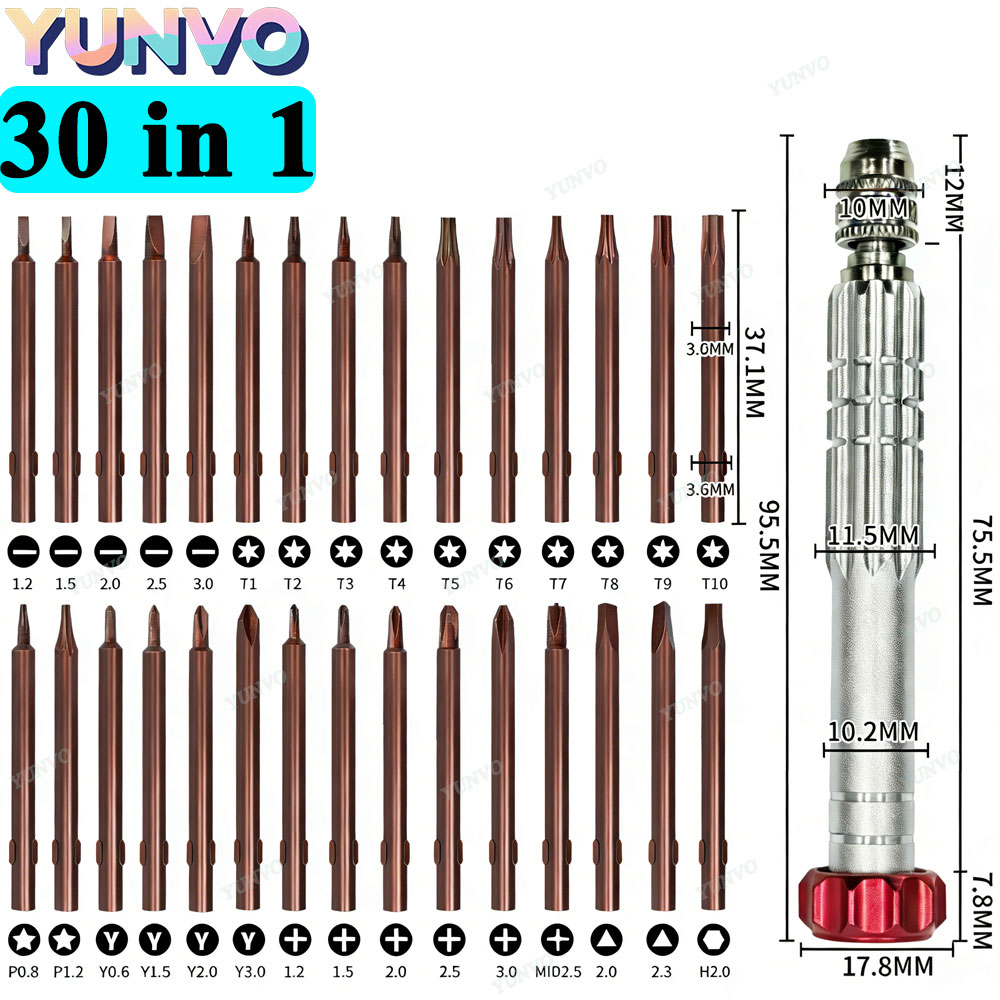 30 in 1 Magnetic Precision Scr - đánh giá và giá Electronics Repair Manual