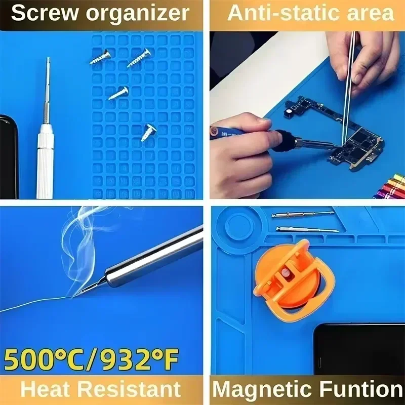 45*30CM Heat Insulation Workin - đánh giá và giá Electronics Repair Mat
