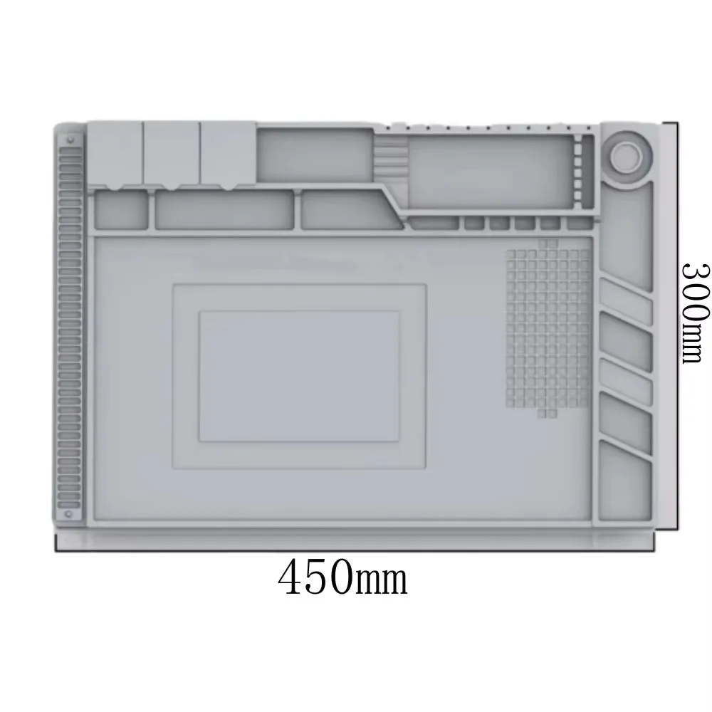 Magnetic Mat Silicone Work Mat - đánh giá và giá Electronics Repair Mat
