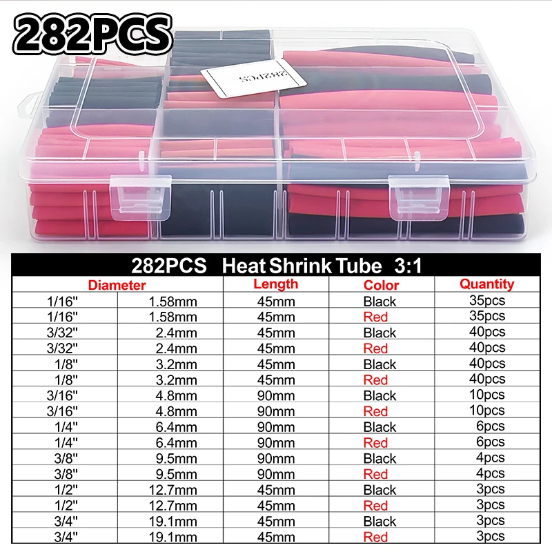 282Pcs Electronic Cable Heat S - đánh giá và giá Electronics Repair Youtube