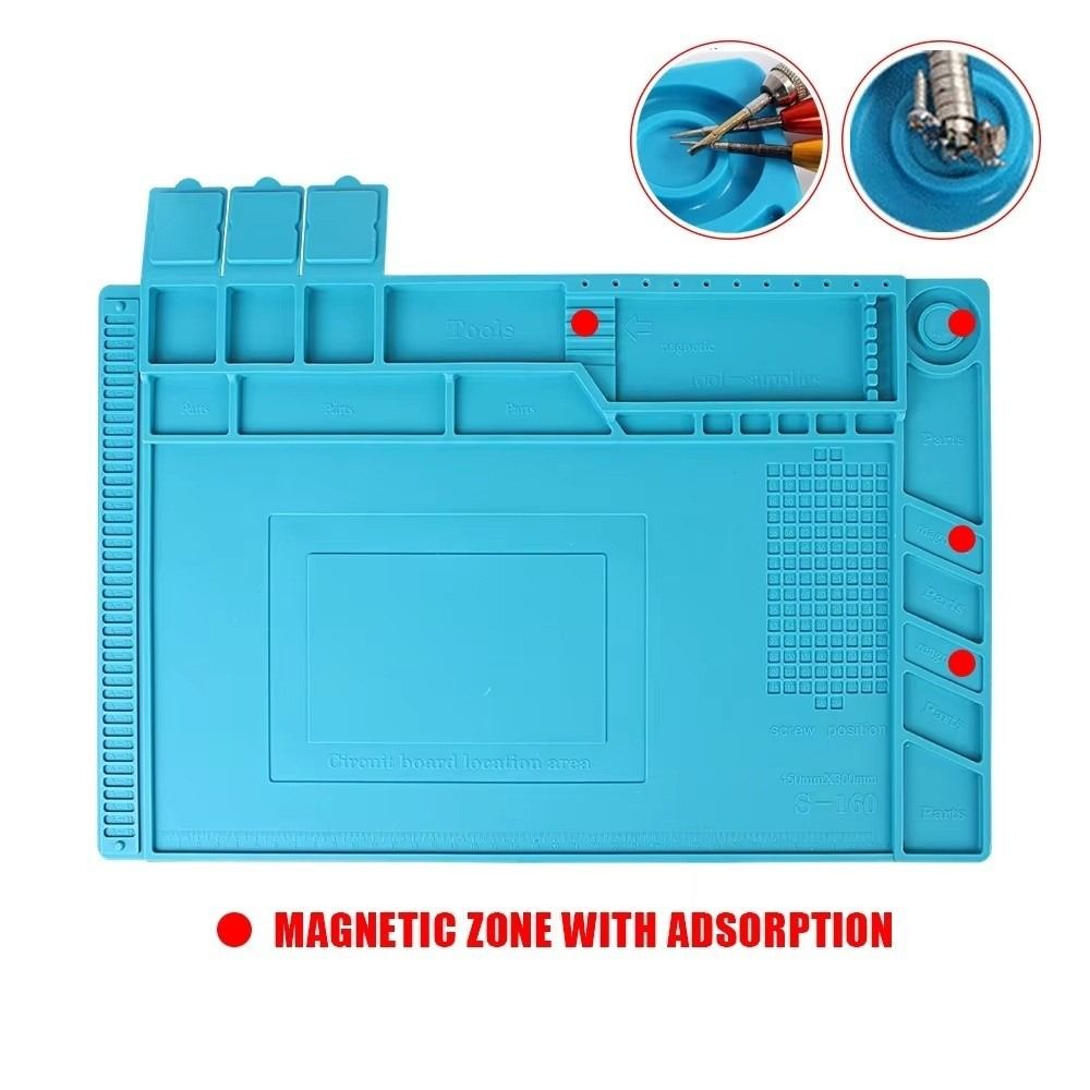 Silicone Soldering Station Mat - đánh giá và giá Electronics Repair Mat
