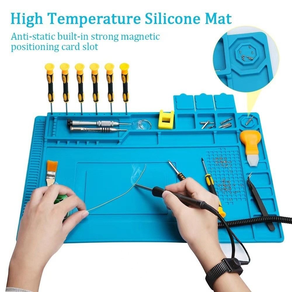Silicone Soldering Station Mat - đánh giá và giá Electronics Repair Mat